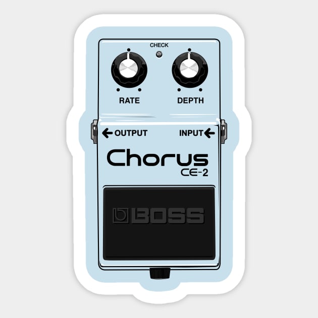 Heavenly Vintage Chorus Sticker by dcescott